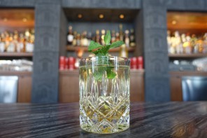 Sample the "Rule Breaker" at China Live's Cold Drinks Bar on October 18th. This drink was made famous during the Panama-Pacific International Exposition, 1916. Photo courtesy of China Live.
