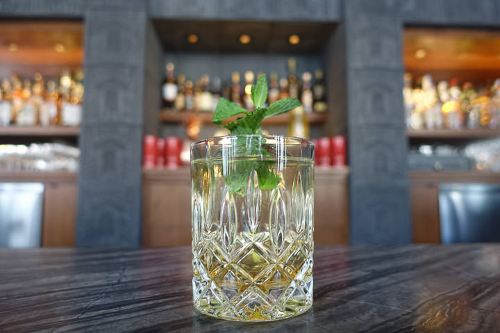 Sample the "Rule Breaker" at China Live's Cold Drinks Bar on October 18th. This drink was made famous during the Panama-Pacific International Exposition, 1916. Photo courtesy of China Live.