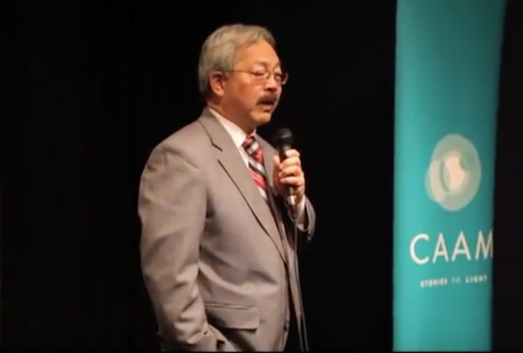 CAAM Mayor Ed Lee