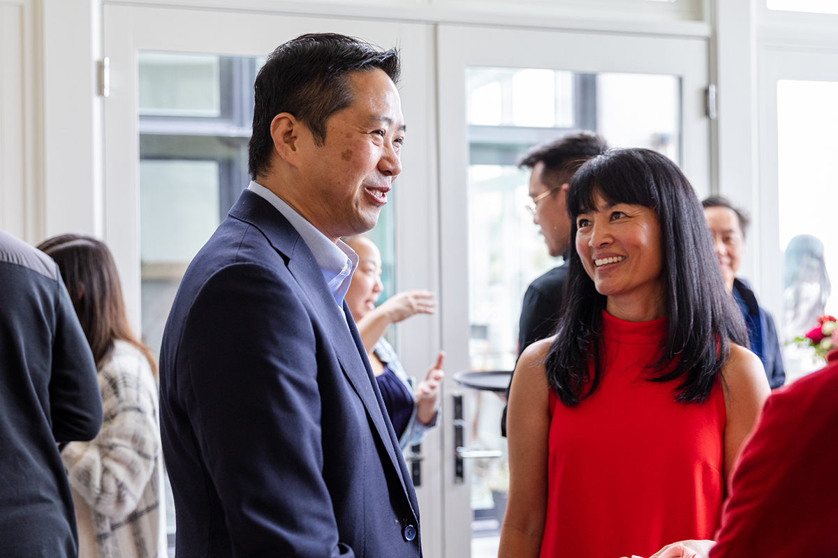 Vincent Pan and Debra Yau