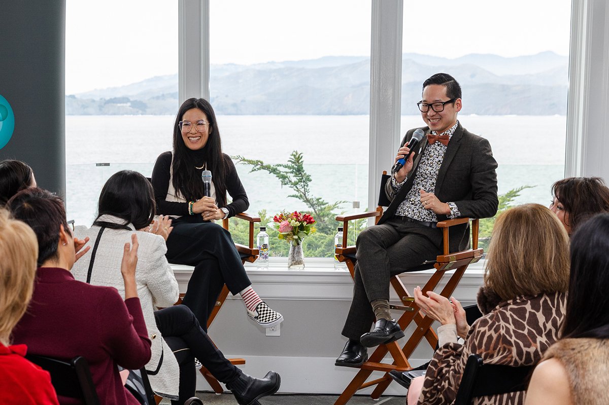 Ali Wong and Masashi Niwano