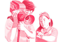 Loni Ding illustration by Minnie Phan